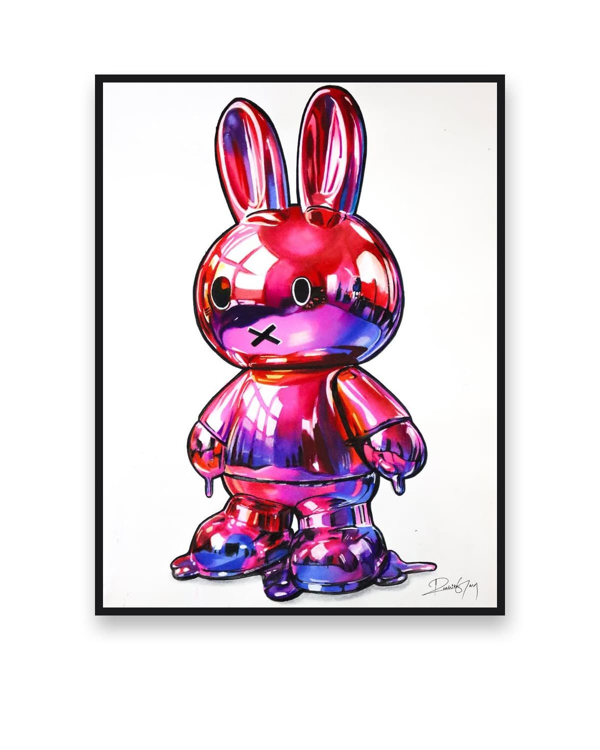 Chromatic Innocence — Marker on paper by Rushika Garg